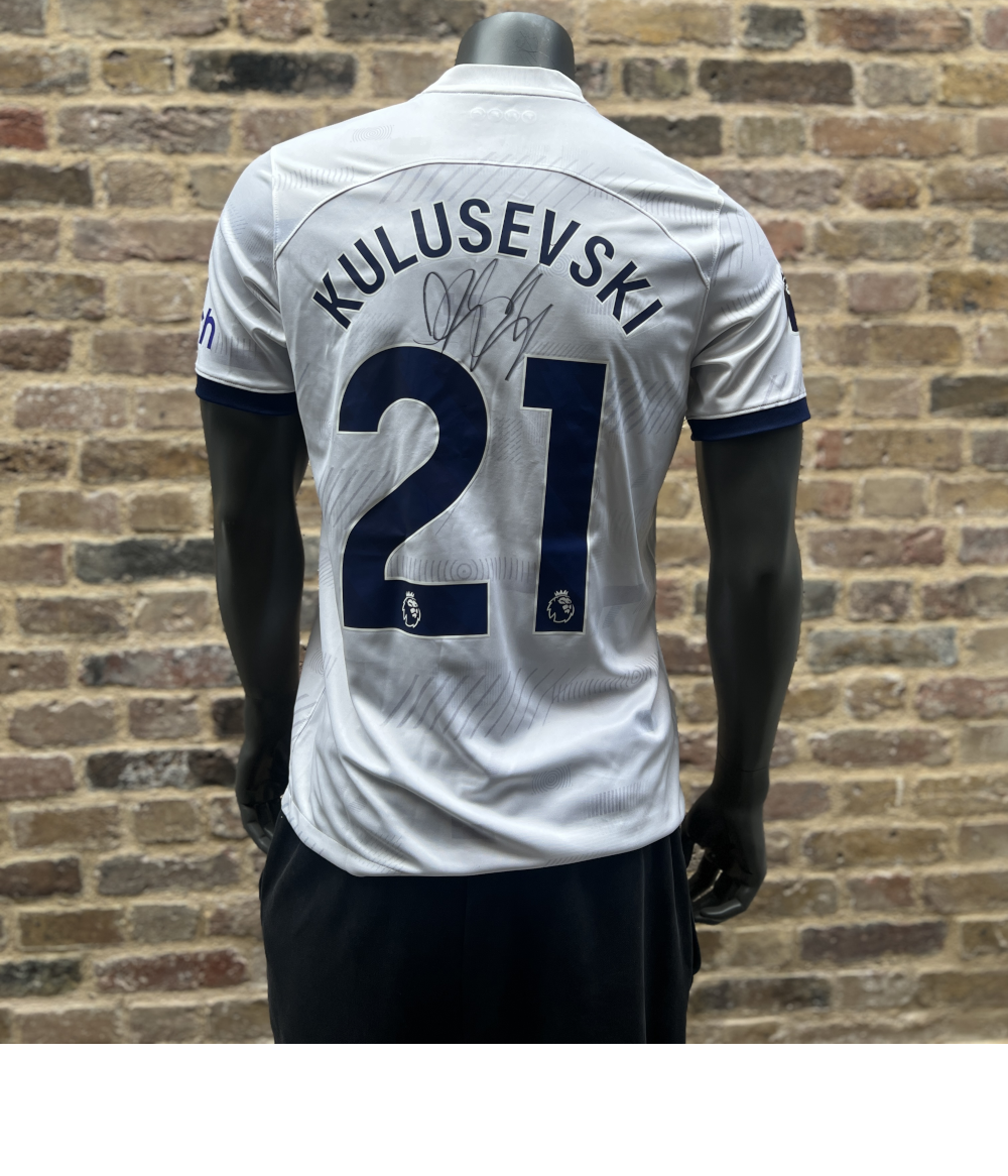 Dejan Kulusevski Signed Shirt
